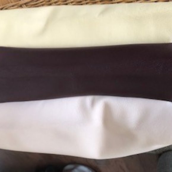 Celine Trio Tri Color Soft Zip Multicolor Purse - Picture 4 of 12